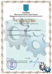 Escaneo del certificado n.º 27326