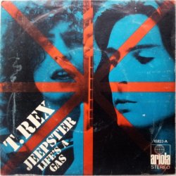Portada T. Rex - Jeepster