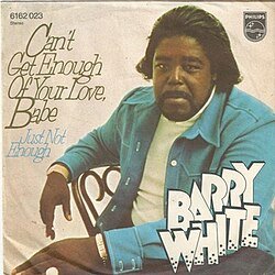 Portada Barry White - Can't Get Enough Of Your Love Babe