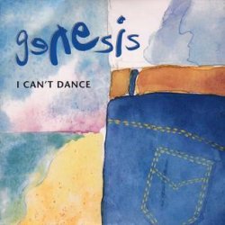 Portada Genesis - I Can't Dance