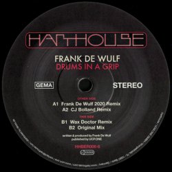 Portada F. De Wolf & Wax Doctor - Drum In A Grip