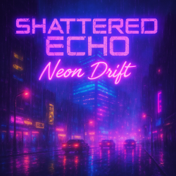 Portada Shattered Echo - Neon Drift