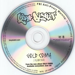 Portada Limp Bizkit - Gold Cobra (Clean Version)