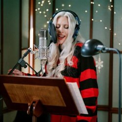 Portada Lady Gaga - Santa Claus Is Coming To Town