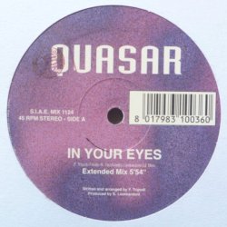 Portada Quasar - In Your Eyes (Extended Mix)