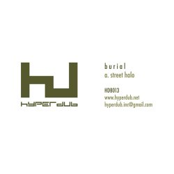 Portada Burial - Street Halo