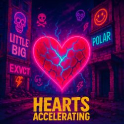 Portada Little Big & EXVCT & Polar - Hearts Accelerating