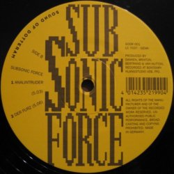 Portada Subsonic force - Analintruder