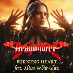 Portada DRAGONFORCE & Alissa White-Gluz - Burning Heart