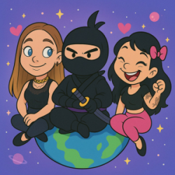 Portada Deso Latee & Laureta & Ninkid - Big Big World