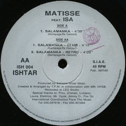 Portada Matisse Feat. Isa - Salamanka