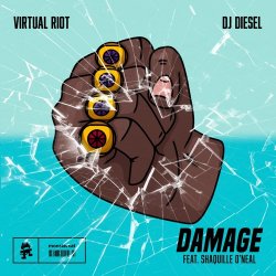 Portada Virtual Riot & Dj Diesel feat. Shaquille O'Neal - Damage