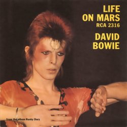 Portada David Bowie - Life On Mars