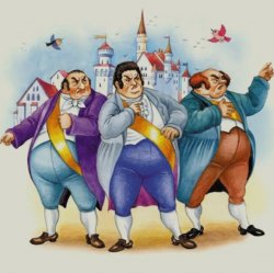 Portada Сказки для детей - Три толстяка  .  Автор: Юрий Олеша