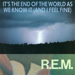 Portada R.E.M. - It's The End Of The World