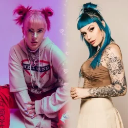 Portada Georgie Riot & Courtney Paige N - Knock Out