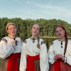 Portada Тріо «Жоржини - Коло рiчки коло броду