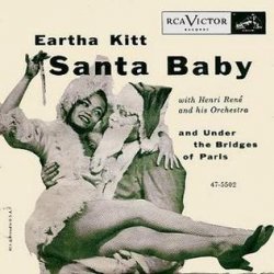 Portada Eartha Kitt - Santa baby