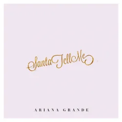 Portada Ariana Grande - Santa Tell Me