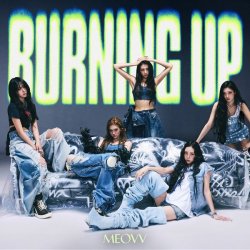 Portada MEOVV - BURNING UP