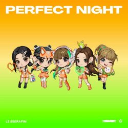 Portada LE SSERAFIM - Perfect Night