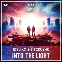 Portada IDYLIXX & BITCRUSHR - Into The Light (Hardstyle)
