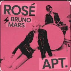 Portada ROSE feat. Bruno Mars - Apt