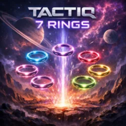 Portada Tactiq - 7 Rings (Oldschool Hardstyle)