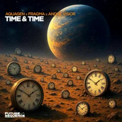 Portada Aquagen & Fragma & André Visior - Time & Time