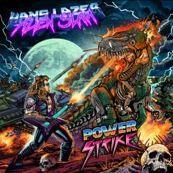 Portada Hans Lazer Alien Slam - The Flame