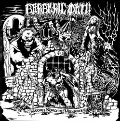 Portada Barbaric Oath - Crom Cult