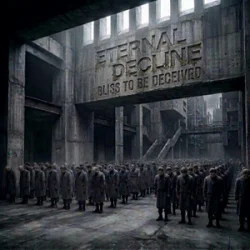 Portada ETERNAL DECLINE & Nikolas Quemtri - Bliss to be Deceived