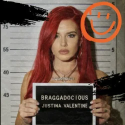 Portada Justina Valentine - Braggadocious