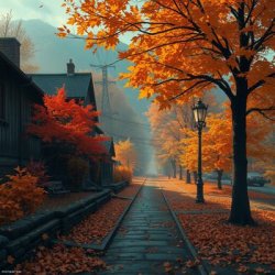 Portada Autumn nostalgia (cj foxufo)