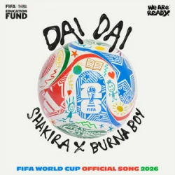 Portada Shakira & Burna Boy - Dai Dai