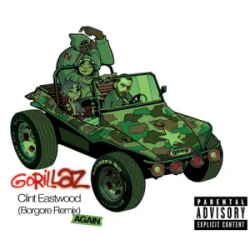 Portada Gorillaz - Clint Eastwood (Borgore Remix AGAIN)