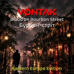 Portada VØNTAK - Blood on Bourbon Street