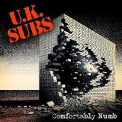 Portada UK Subs - Comfortably Numb