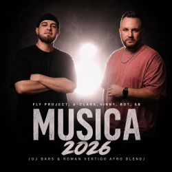 Portada Fly Project, A-Clark Vinny, BDT, SB - Musica 2026 (DJ Bars & Roman Vertigo Afro Blend)