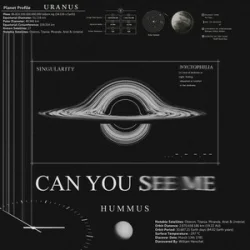 Portada HUMMUS - Can You See Me