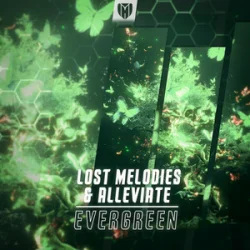 Portada Lost Melodies & Alleviate - Evergreen