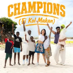 Portada Nora Fatehi & Sanjoy & Rayvanny - Champions