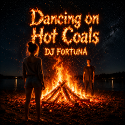 Portada DJ FORTUNA - Dancing on Hot Coals
