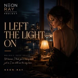 Portada NEON RAY - I Left the Light On