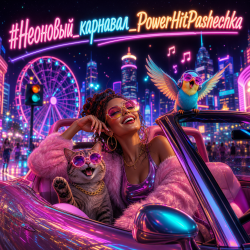Portada PowerHitPashechka - Неоновый карнавал