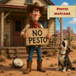 Portada Алексей Торопат - Pesto Mistake