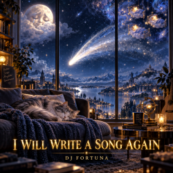 Portada DJ FORTUNA - I WILL WRITE A SONG AGAIN