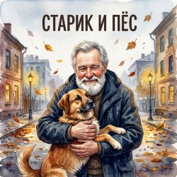Portada DJ Katya Kadykov (текст_Дмитрий_Сухарев) - Старик и Пёс