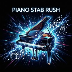 Portada Vasilii CECEGOV & Atom - Piano Stab Rush