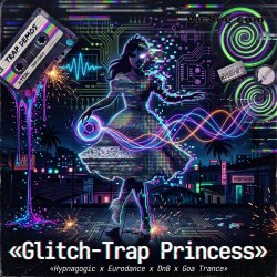 Обкладинка Vasilii CECEGOV & Atom - Glitch-Trap Princess